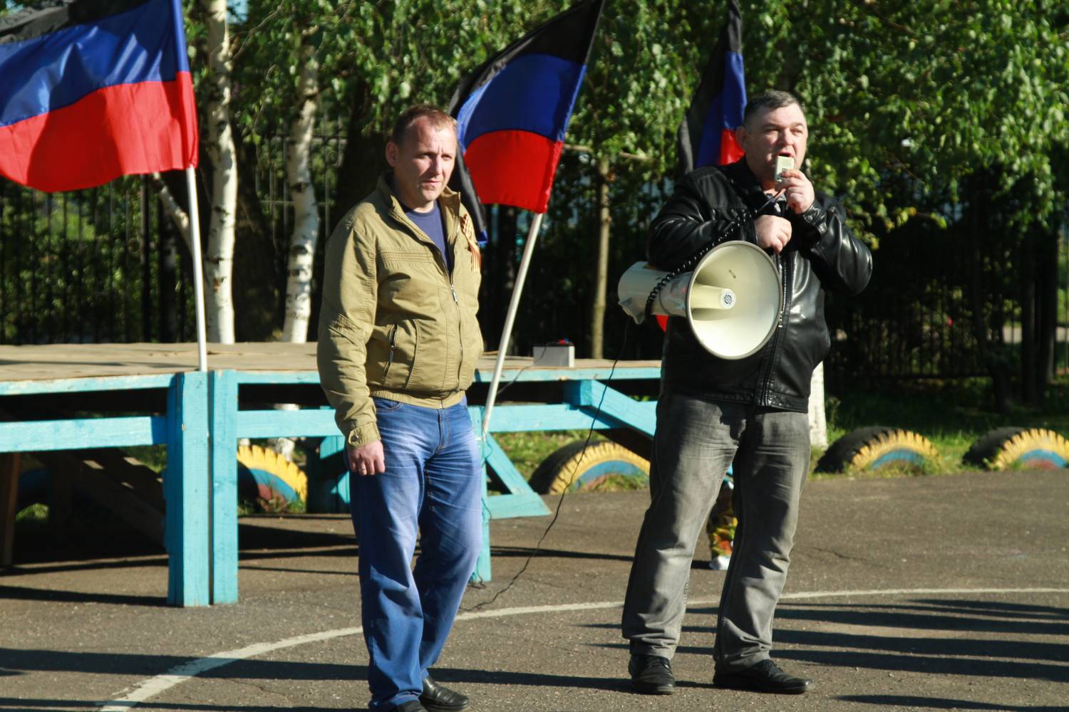 Митинг солидарности со сражающимся Донбассом (видео)